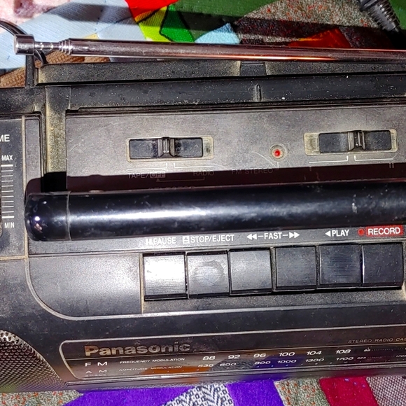 80s VINTAGE Stereo Radio Cassette Recorder - Picture 5 of 7